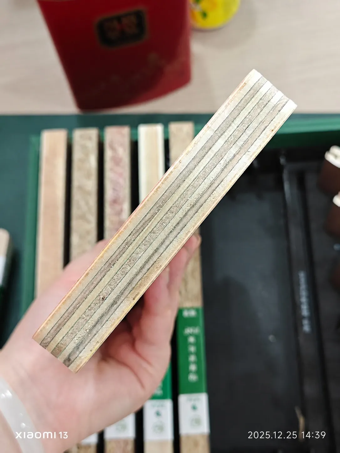 Solid core plywood
